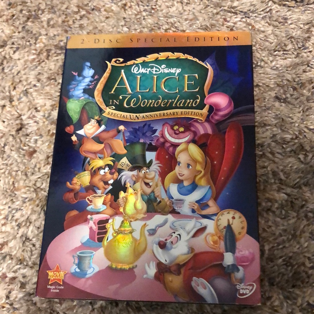 Alice In Wonderland DVD